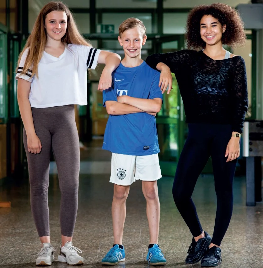 Selbstbewusste Schülerinnen und Schüler nach dem Präventionskurs