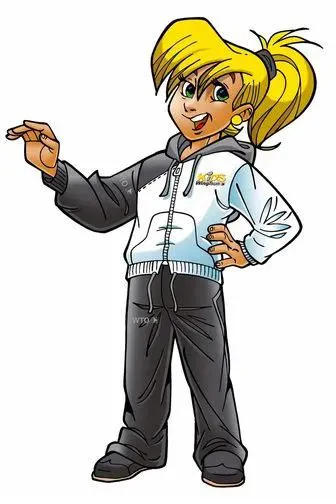 Si-Je – Kids WingTsun Maskottchen Mädchen